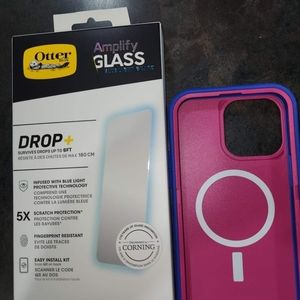 Iphone 14 pro max case and glass protector